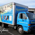 Sunscreens Plus Box Truck Wrap