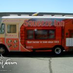 Squeeze Inn Food Truck Wrap