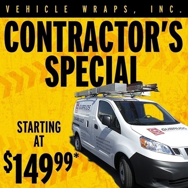 Vehicle Wrap Specials